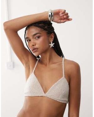 Miss Selfridge Brassière triangle - Marron