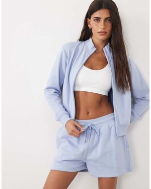 4505 Y2K Lichte Studio Short Met Lage Taille - Wit