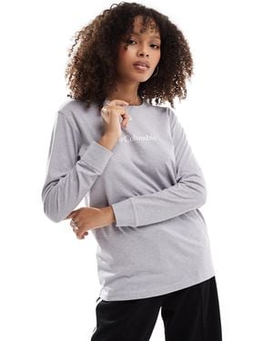 Columbia – north cascades – langärmliges t-shirt - Grau