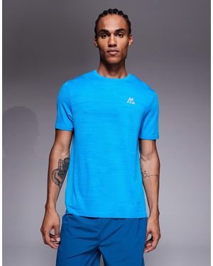MONTIREX – glitch – nahtloses t-shirt - Blau