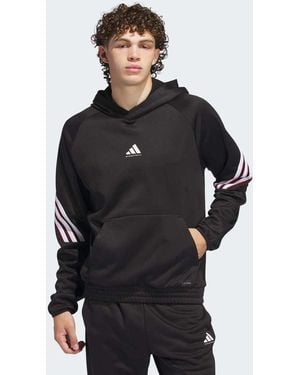 adidas Originals Adidas Basketball Crazy Warm Fleece Hoodie - Black