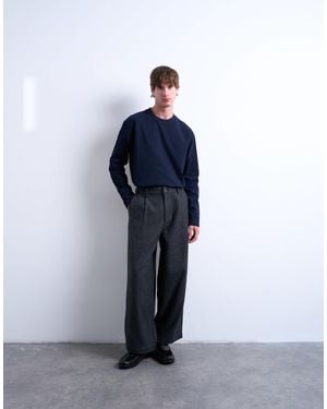 TOPMAN Barrel Pants - Blue