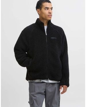 Jack & Jones Teddy Jacket - Black
