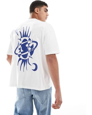 ASOS – oversize-t-shirt - Weiß
