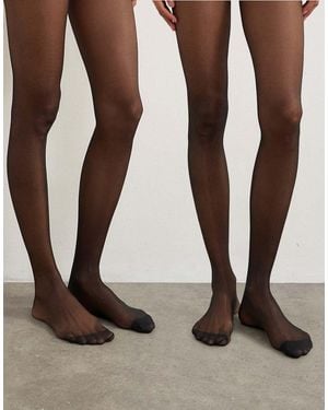 TOPSHOP Set Van 2 15 Denier Panty's - Bruin