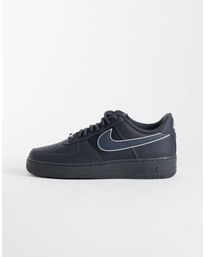 Nike Air force 1 '07 low lv8 tech baskets et blanc - Bleu