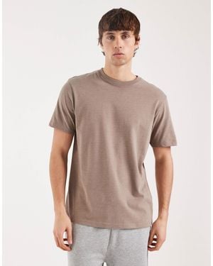 Threadbare Regular Fit T-shirt - Brown