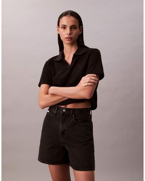 Calvin Klein Denim Shorts - Black