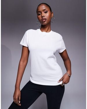 4505 Icon Cotton Boxy T-shirt With Quick Dry Finish - White