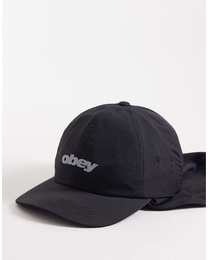 Obey Sahara Six Panel Trail Cap - Blue