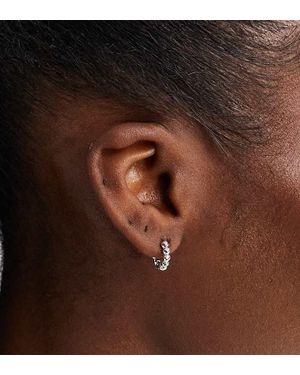 ASOS Orecchini A Cerchio Piccoli Placcati - Marrone
