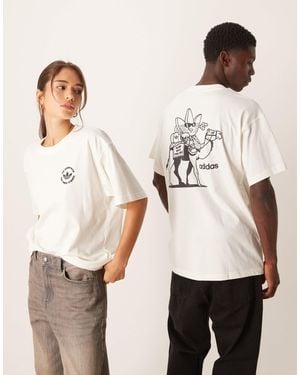 adidas Originals Camel Graphic T-shirt - Natural