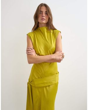 TOPSHOP Vestito Maxi - Giallo