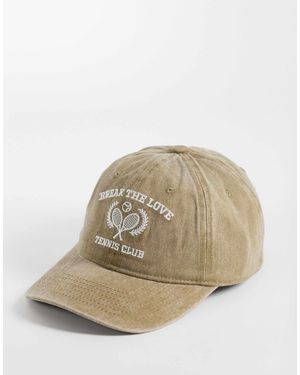 SUI AVA Tennis Club Cap - Natural