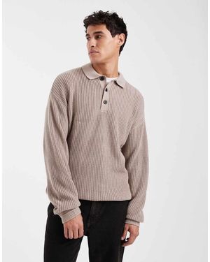 Jack & Jones Polo Beis De Punto De -Neutro