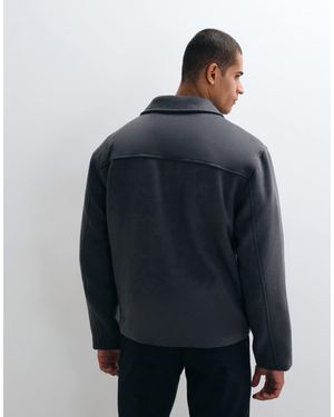 ASOS Wool Look Jacket - Blue
