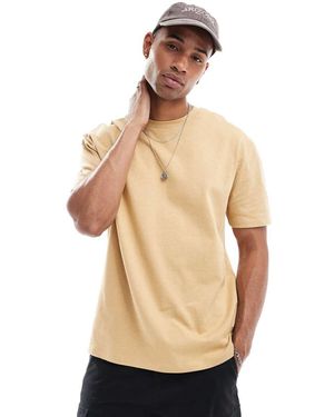 ASOS T-Shirt Vestibilità Comoda Gialla - Neutro