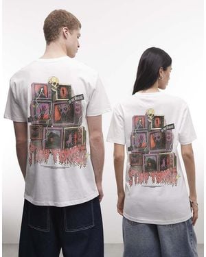 PRNT Stay Tuned Relaxed T-Shirt - White
