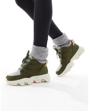 Sorel – kinetic impact caribou plus– wanderschuhe - Grün