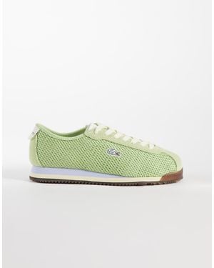 Lacoste Club-low Logo Trainers - Green