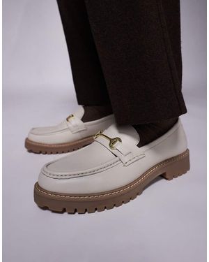 Walk London Sean Trim Loafers - Black