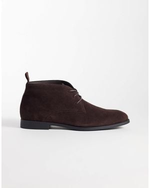 ASOS Lace Up Chukka Boots - Brown