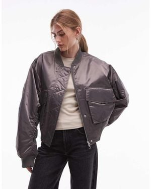 & Other Stories Bomber Jacket - Grey