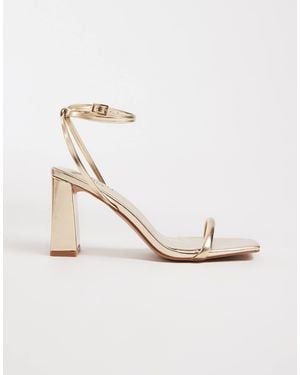 SIMMI Simmi London Citra Block Heeled Sandals - Brown