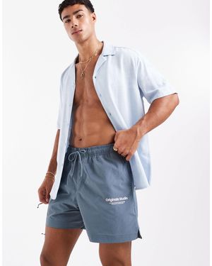 Jack & Jones – badeshorts - Blau