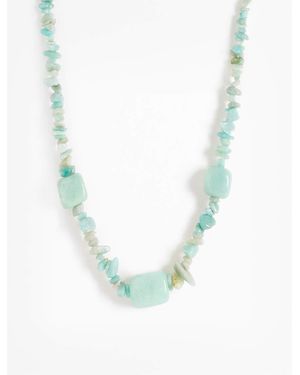 Mango Kralenketting - Blauw