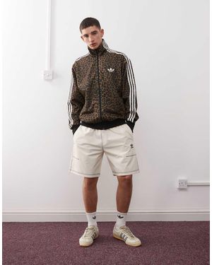 adidas Originals Firebird Loose Track Top - Brown