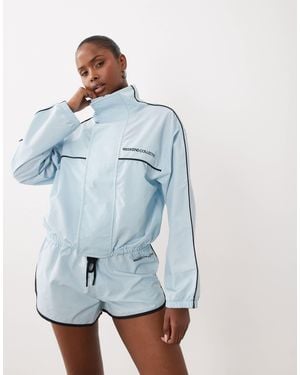ASOS Weekend collective co-ord nylon-trainingsjacke - Blau