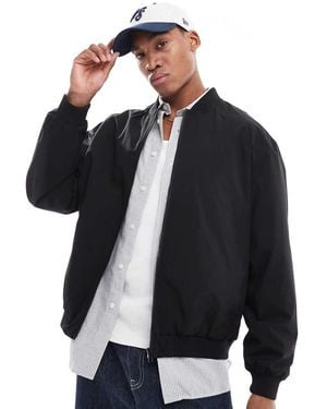 Jack & Jones Oversized Bomber Jacket - Black