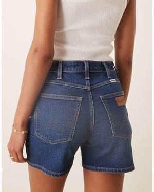 Wrangler Cowboy 5inch Denim Shorts - Blue