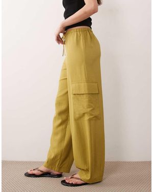 Miss Selfridge Tailored Utility Trousers - Green