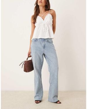 Brave Soul Straight Leg Jeans - Blue