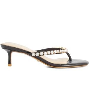 Dune Mimis Mules - Brown