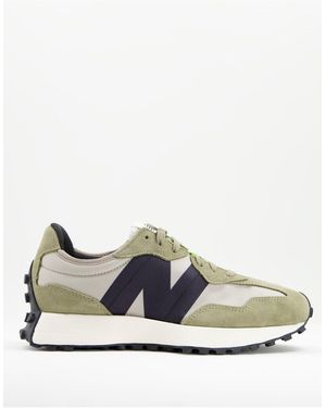 New Balance 327 - sneakers kaki e grigie - Verde
