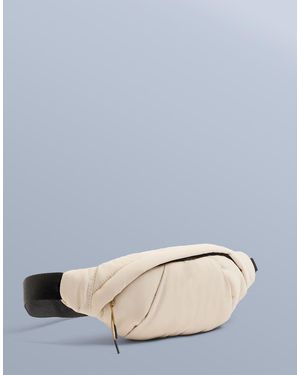 Oysho Waterrepellent Nylon Belt Bag - Blue