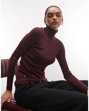 Ralph Lauren Rollkragen-strickpullover - Lila