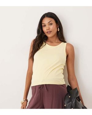 ASOS Asos Design Maternity Racer Vest - Yellow