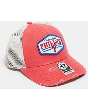 '47 Philadelphia Phillies Baseball Trucker Cap - Red