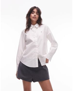 Tommy Hilfiger Chemise oxford décontractée - Blanc