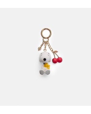 Stradivarius Porte-clés avec breloque snoopy - Blanc