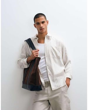 SELECTED Camicia A Maniche Lunghe - Bianco