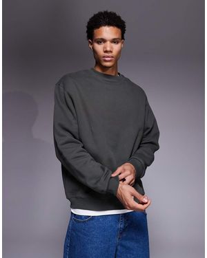 ASOS Premium Heavyweight Sweatshirt - Grey