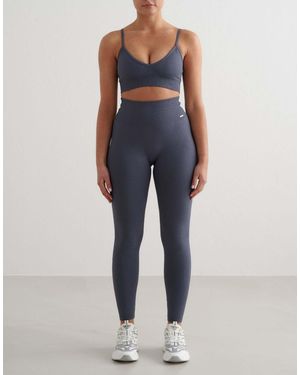 Aim'n – nahtlose, gerippter sport-bh - Blau