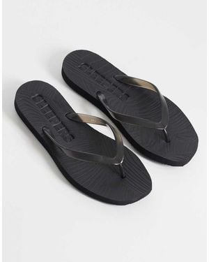 Sleeper Tapered Flip Flops - Black