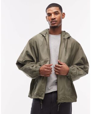 ASOS Stormmaxtm Water Repellent Hooded Track Jacket - Gray