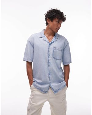 Tommy Hilfiger Denim Bowler Shirt - Blue